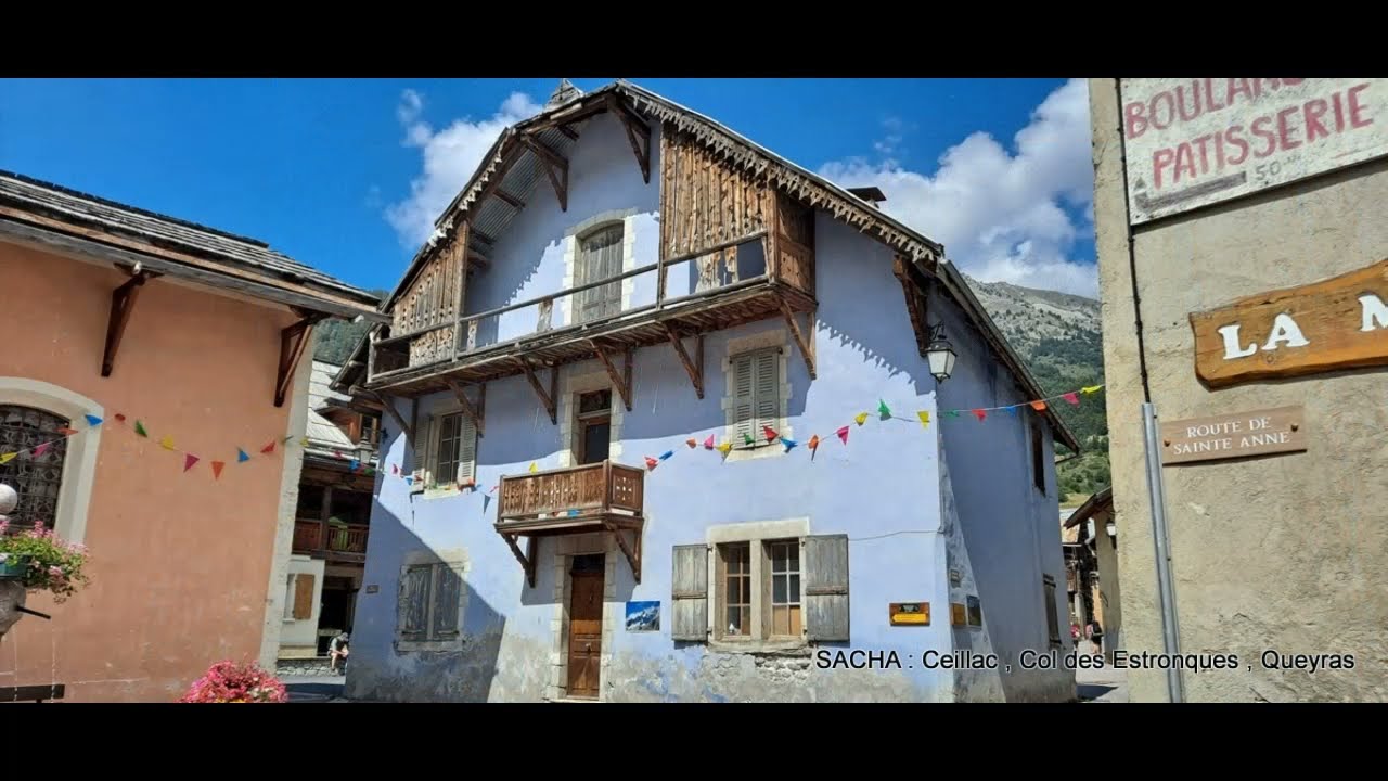 Queyras  Ceillac  au  Col des Estronques  : part : 1 , Hautes-Alpes