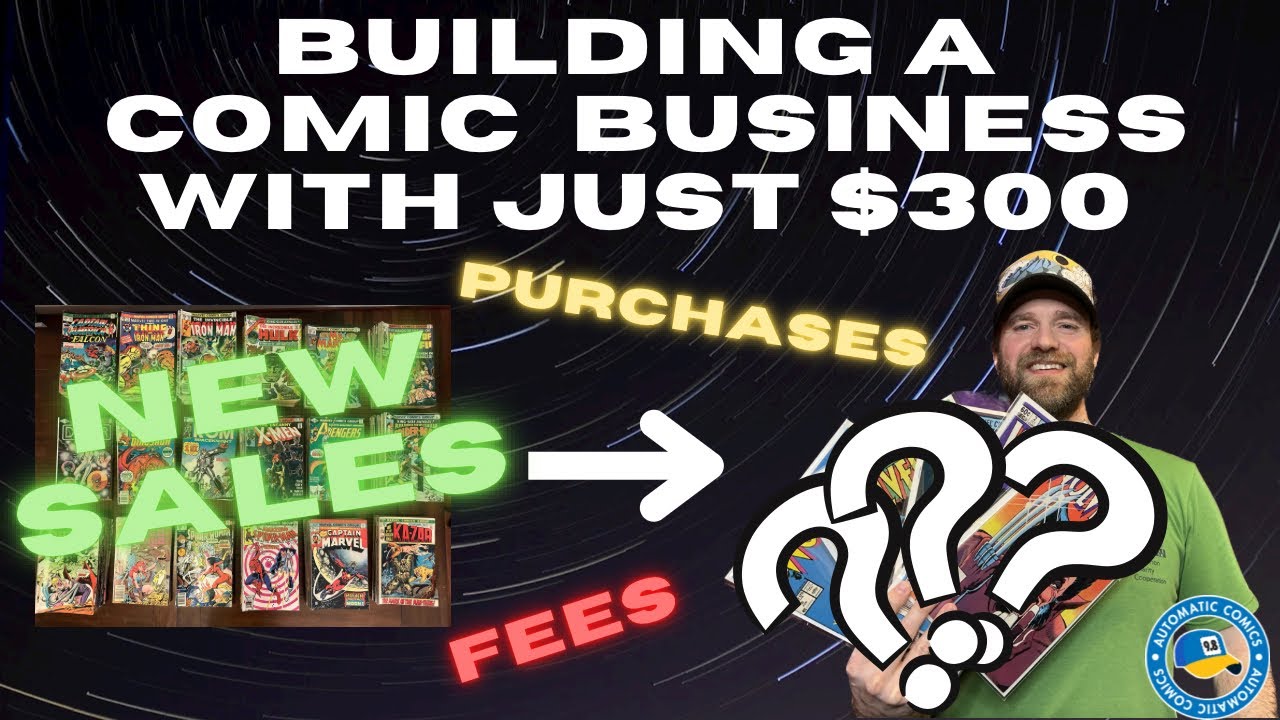 Building a Comic Book Resale Business With Just $300