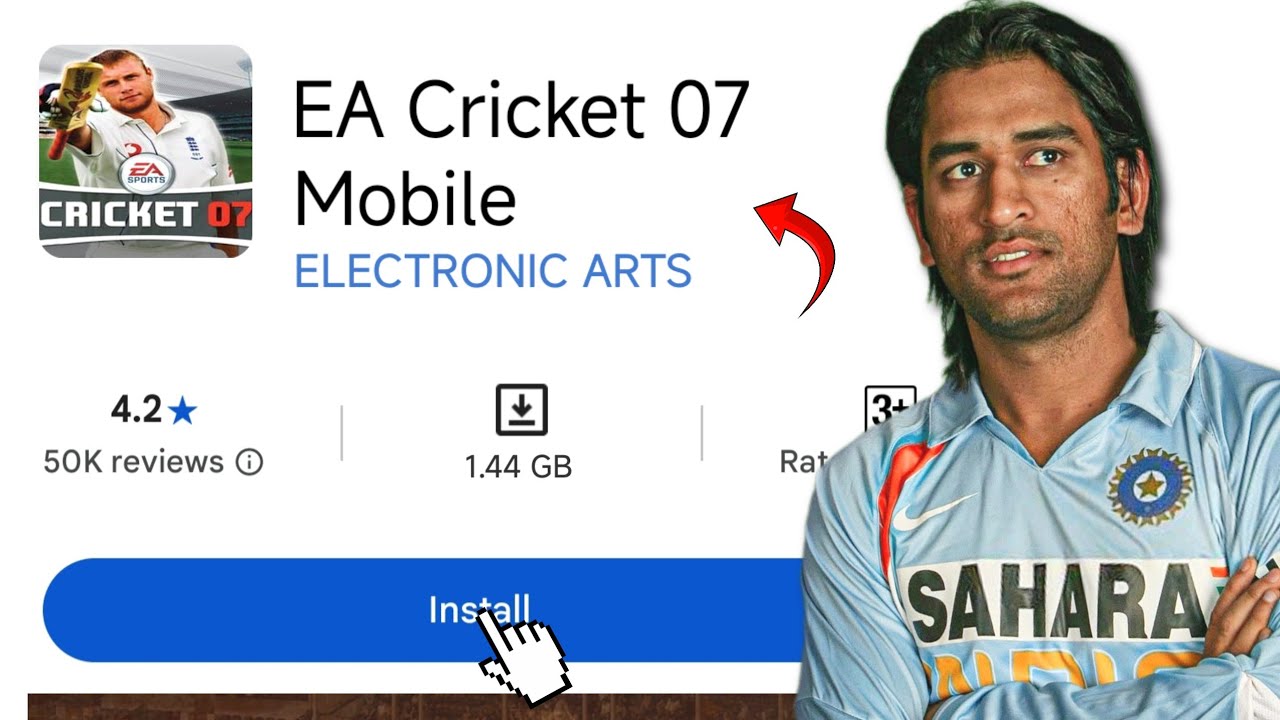 I Played EA Cricket 07 On Mobile! 🤯