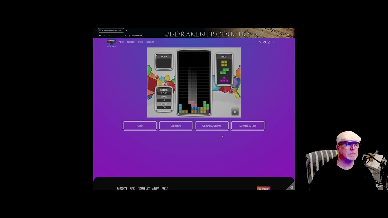 Retro 1984 Tetris Original on official website