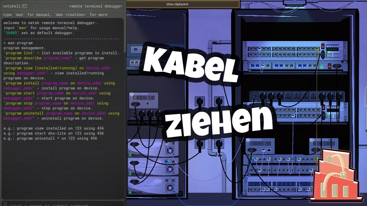 Im Tutorial Kabel ziehen und DNS einrichten | Tower Networking Inc #1