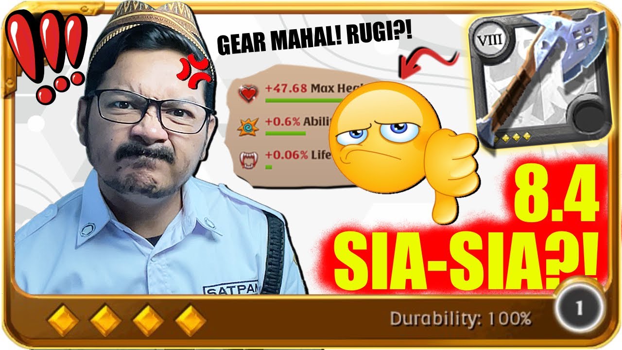 STATUS TURUN PARAH?! IP SCALING TERBARU BIKIN GEAR MAHAL JADI SIA-SIA! (ALBION 2025)