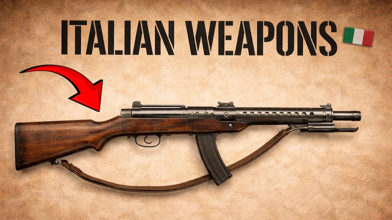 Every Italian Weapon Used in WWII. #wwii #Italian #weaponhistory #documentary