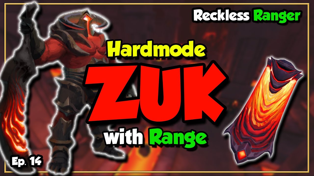Ranged HM Zuk | FLAWLESS HM Zuk run! | Reckless Range - Runescape 3 (#14)