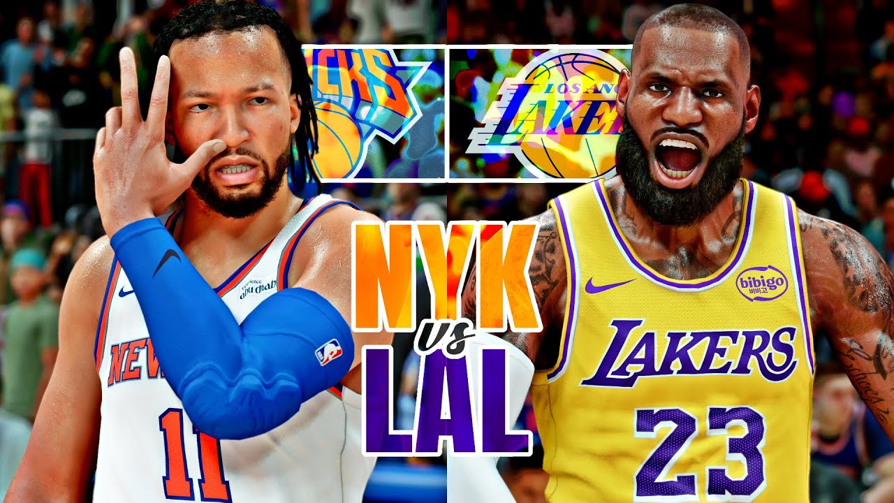 NBA 2K26: ЛЕЙКЕРС против НИКС | ГЕЙМПЛЕЙ PS5 PRO [4K60]