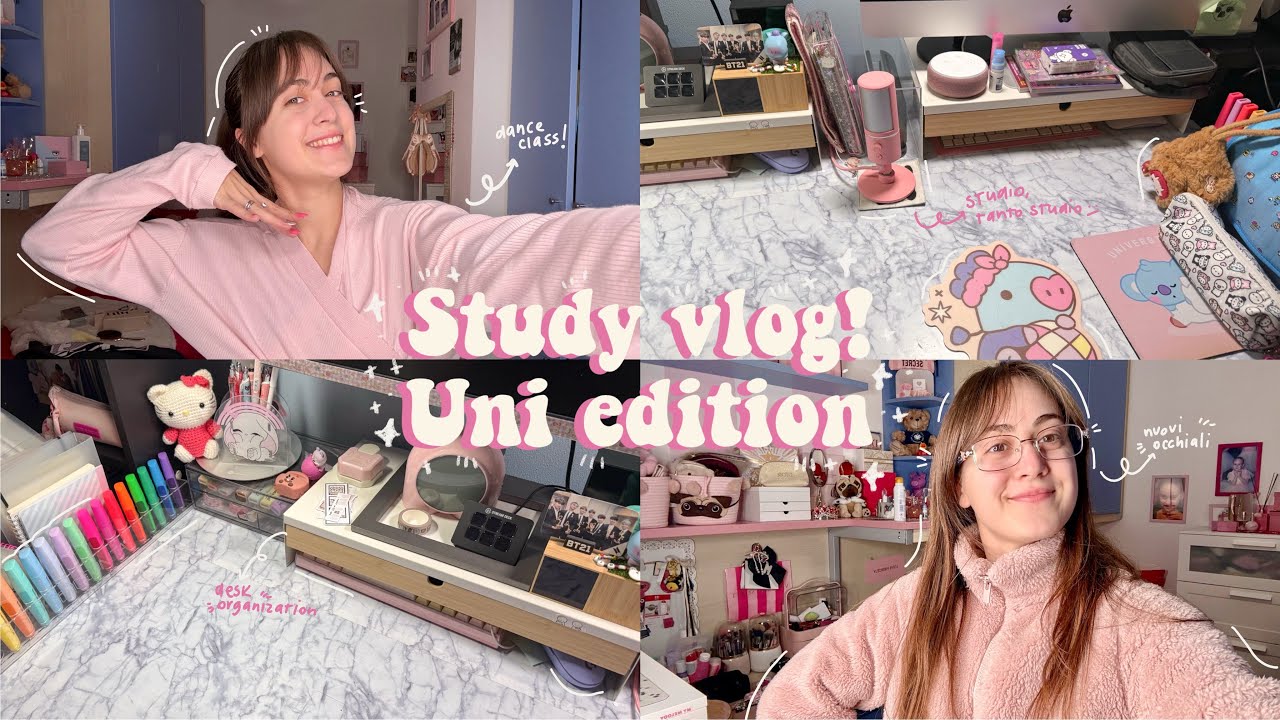 STUDY VLOG! - Daily study vlog Uni Edition