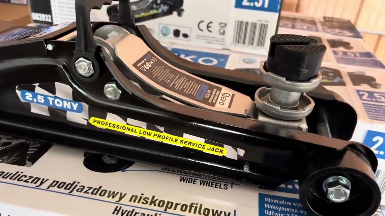 Geko 2.5T alacsony profilú emelő G02032