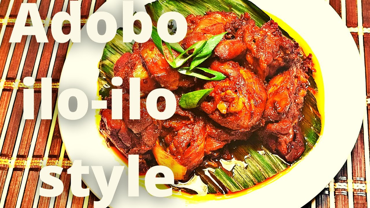 Adobo Ilonggo Style-  The Adobo that melts in you mouth!