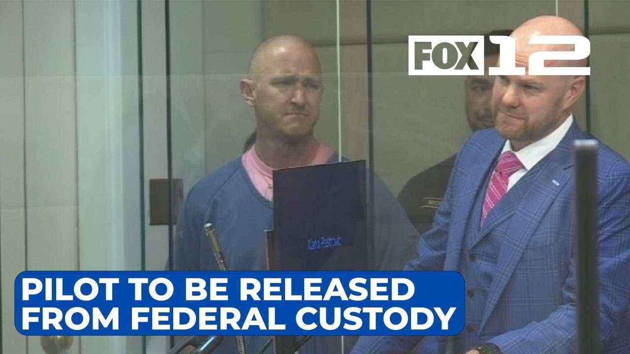 Pilot accused of attempting to shut off plane engines to be released from federal custody