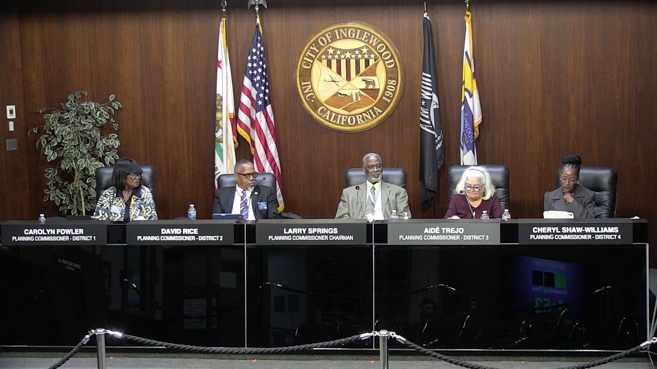 11-05-25 Inglewood Planning Commission Meeting
