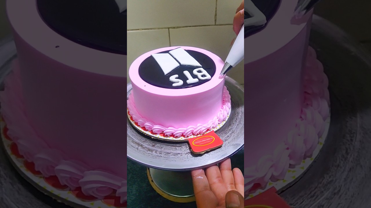 BTS cake decoration ideas Subscribe for more cakes #btsarmy #cakes #shorts #ytshorts #viral