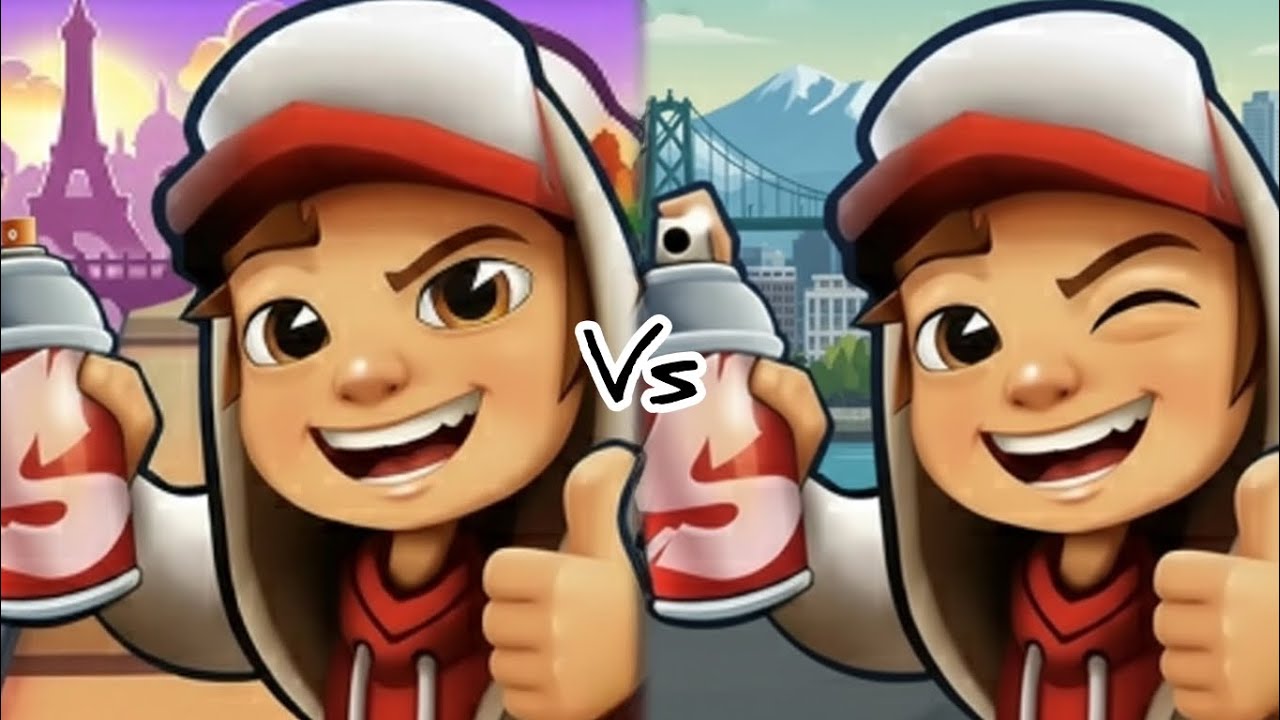 Subway Surfers : Paris 2025 🆚 vancouver 2024 | 🤔which city is harder? | Map comparison