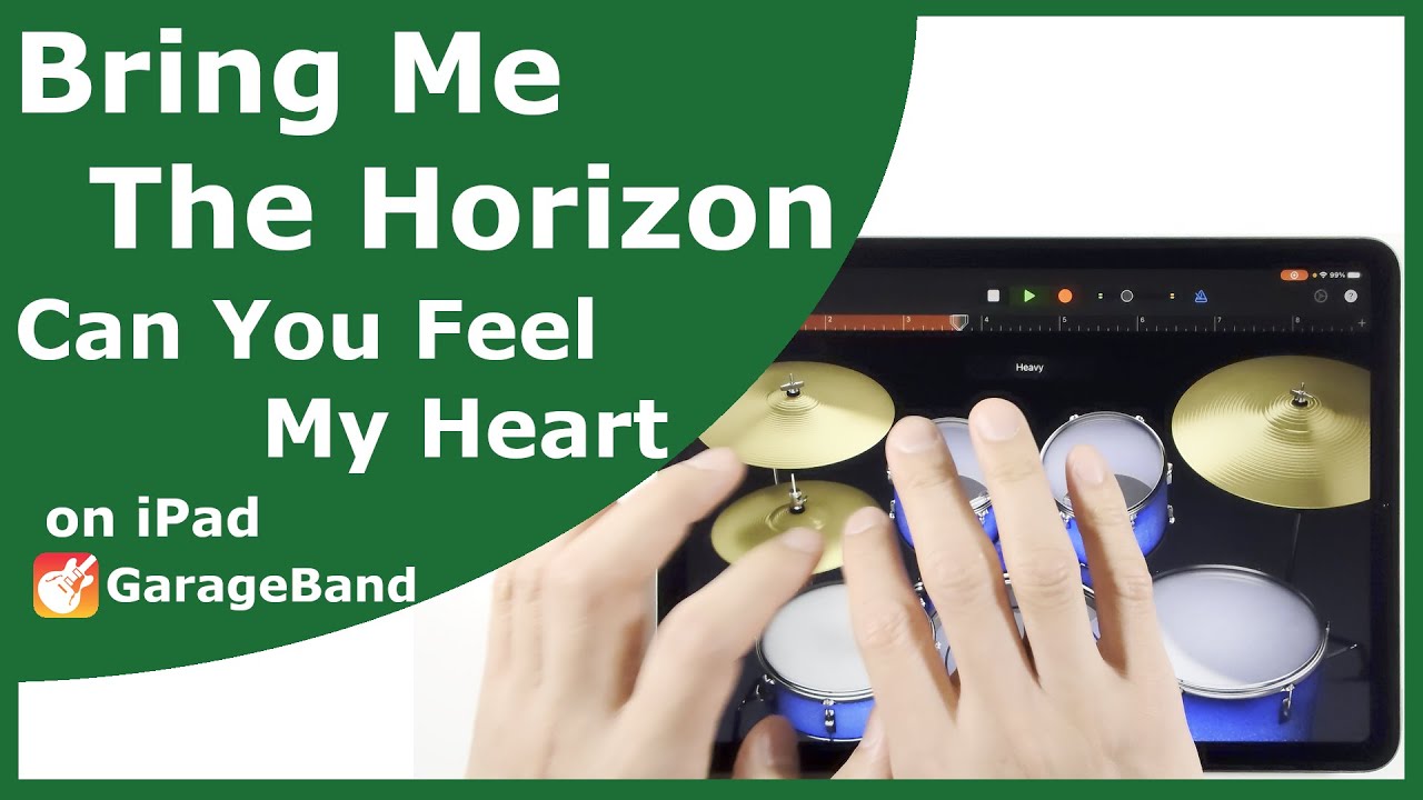 Bring Me The Horizon -- Can You Feel My Heart on iPad -GarageBand-
