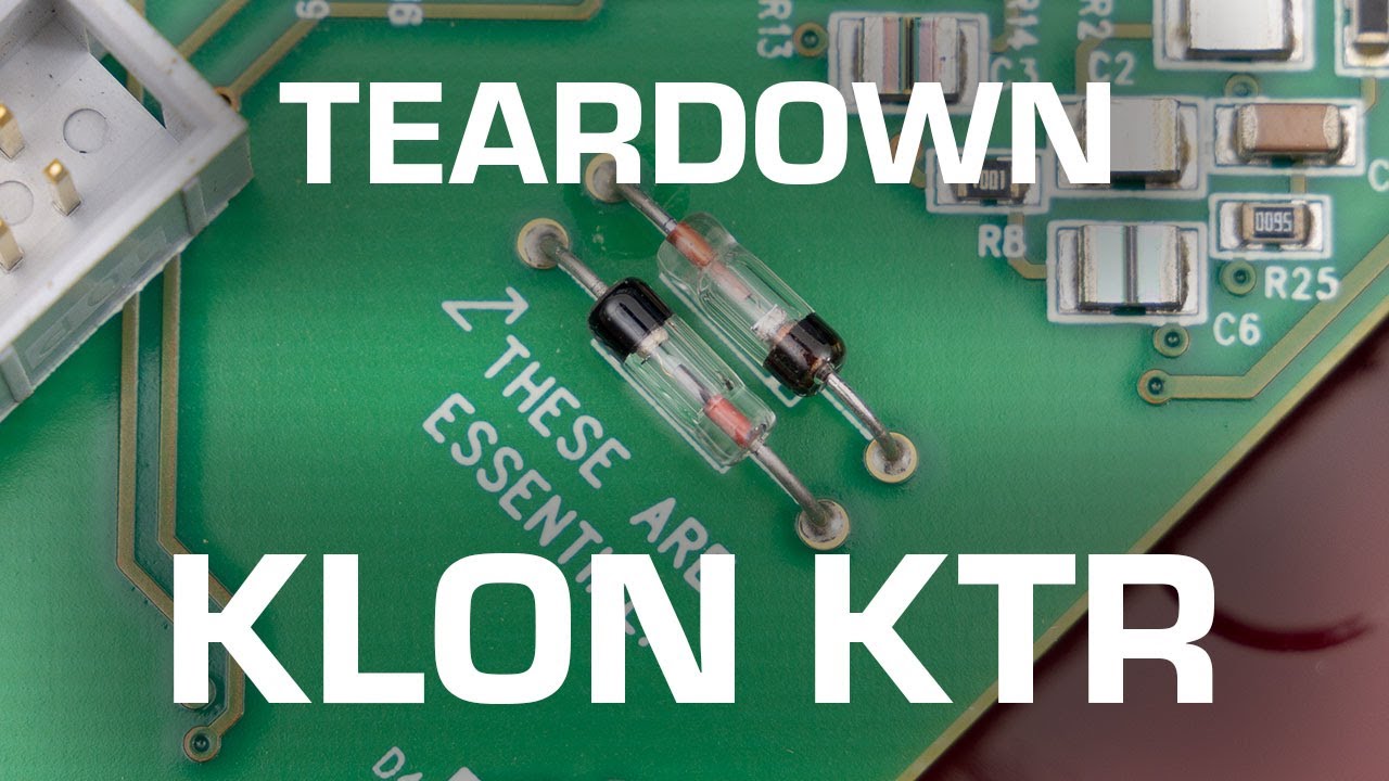Klon KTR Teardown! See what's inside!