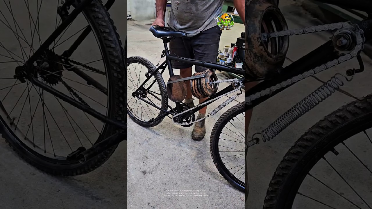 Bicycle Prototype Test &ndash; Innovative Design in Action