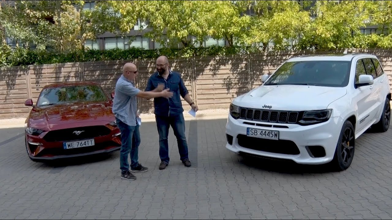 Auta bez ściemy - Jeep Grand Cherokee TrackHawk kontra Ford Mustang GT