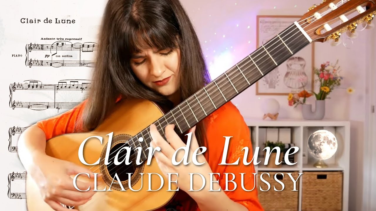 Clair de Lune de Debussy para Guitarra