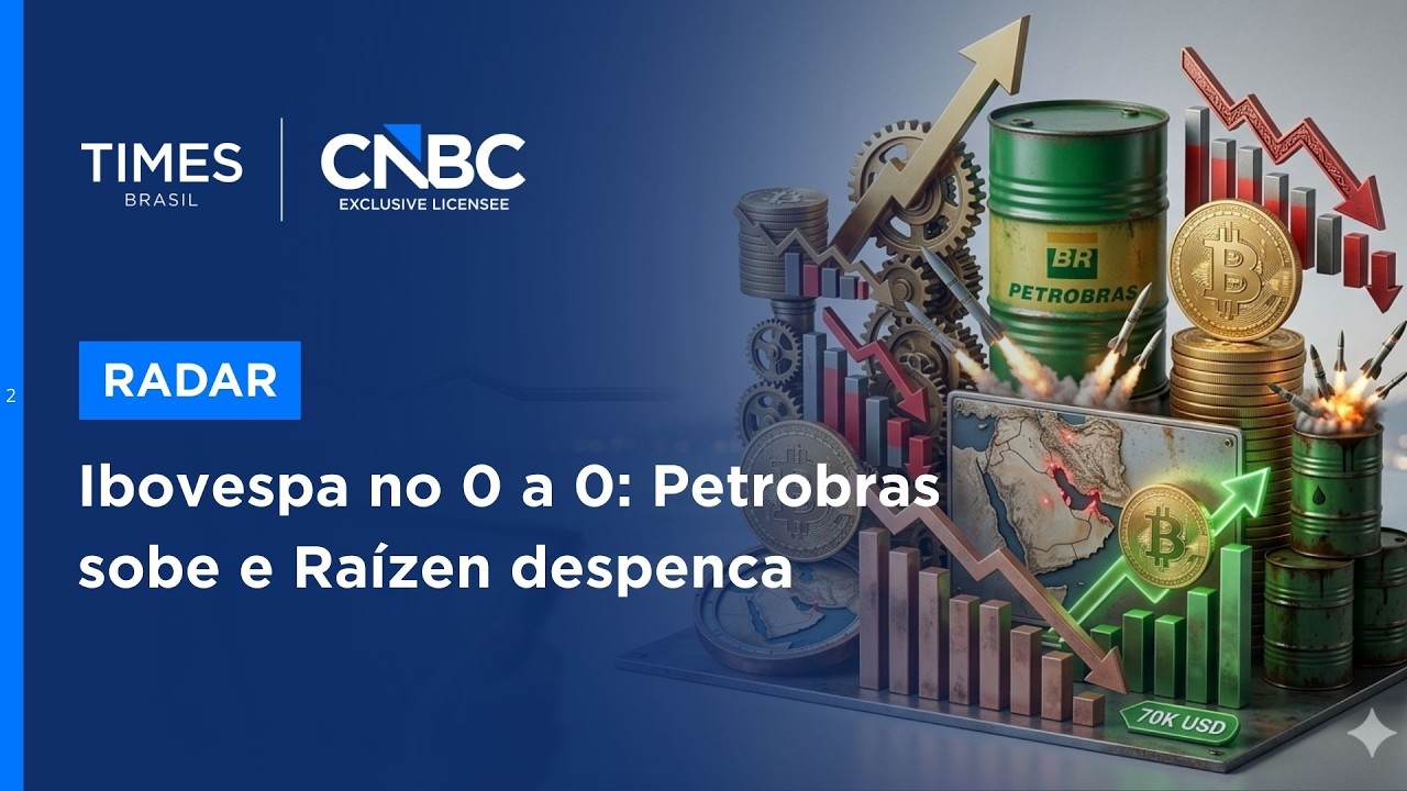 Ibovespa fecha em leve alta com Petrobras compensando queda da Vale e incertezas sobre Raízen