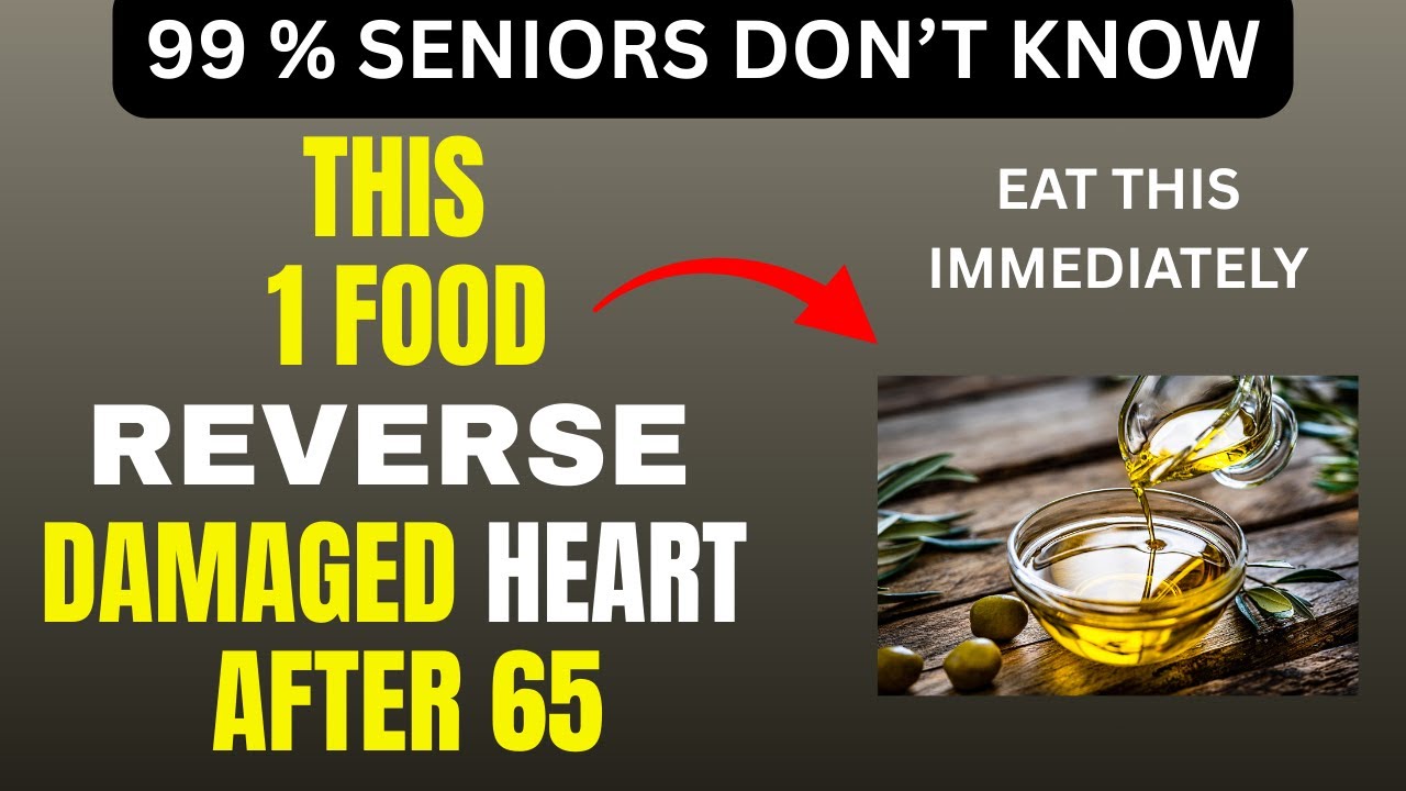 HEART DISEASE IS NOT AGING!! THIS 1 FOOD REVERSES DAMAGE AFTER 65