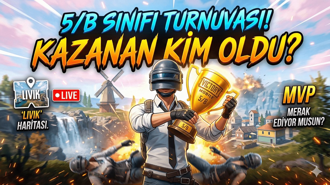 5/B Sınıfı Birbirine Girdi! 😱 | Sınıfın En İyi PUBG Oyuncusu Kim Oldu? 🏆🔥