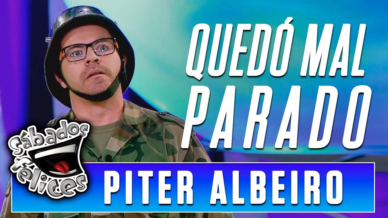 Piter Albeiro habla de su experiencia con el viagra en el batallón | Sábados Felices