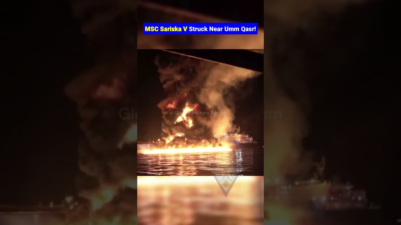 IRGC Strikes MSC Sariska V Near Iraq