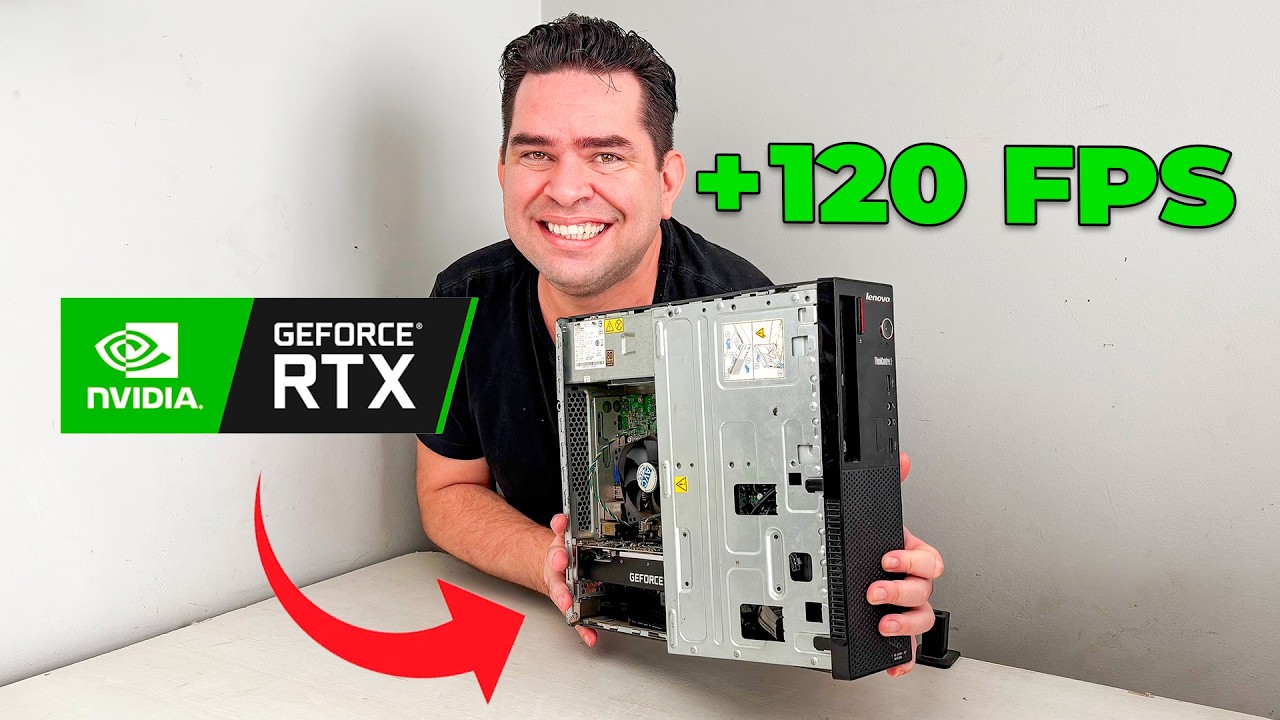 TURBINEI! O PC LENOVO agora RODA TUDO! (Será?)