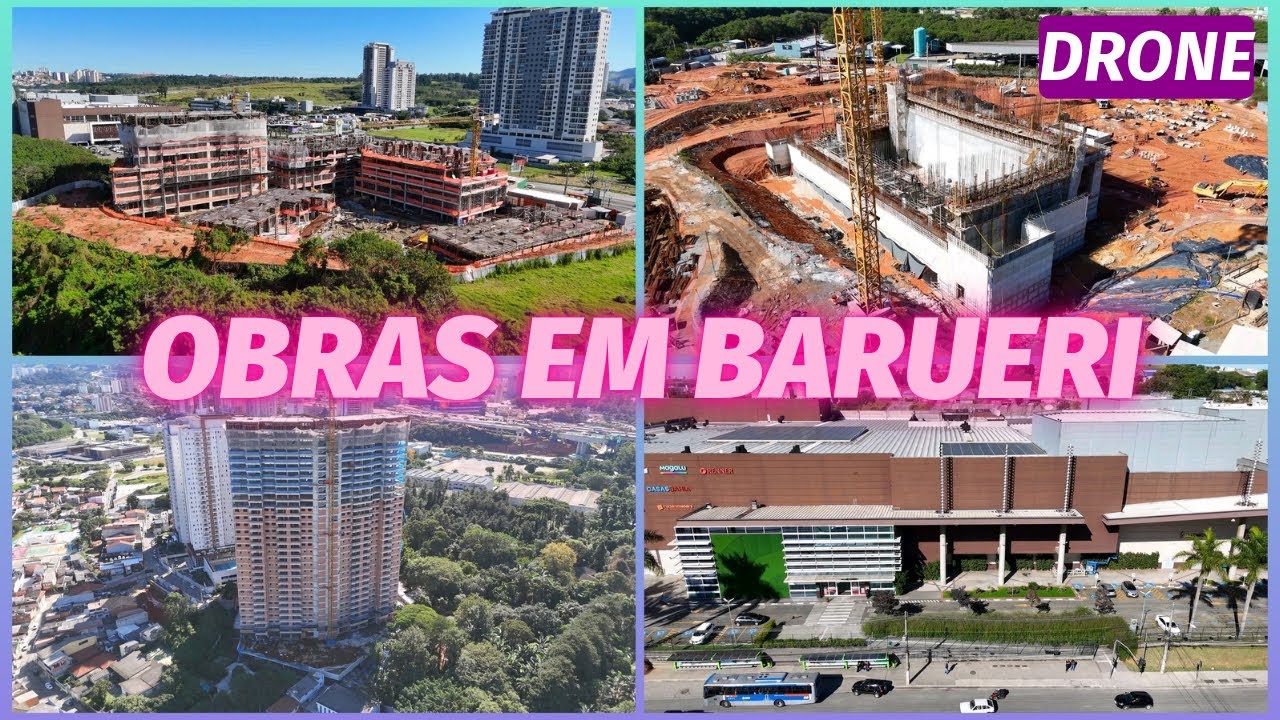 Drone em Barueri: Obras da primeira usina Waste To Energy da Am&eacute;rica Latina e mais - Grande SP