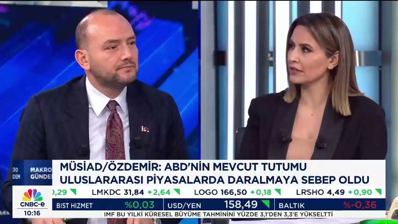MÜSİAD Genel Başkanı Burhan Özdemir CNBC-e’de Gündemi Değerlendirdi | 20 Ocak 2026