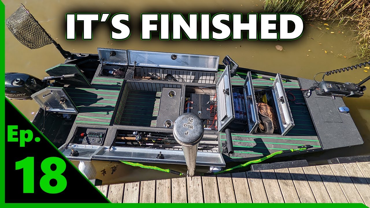 EP. 18 - On The Water | Jon Boat to Bass Boat | Tracker 1236