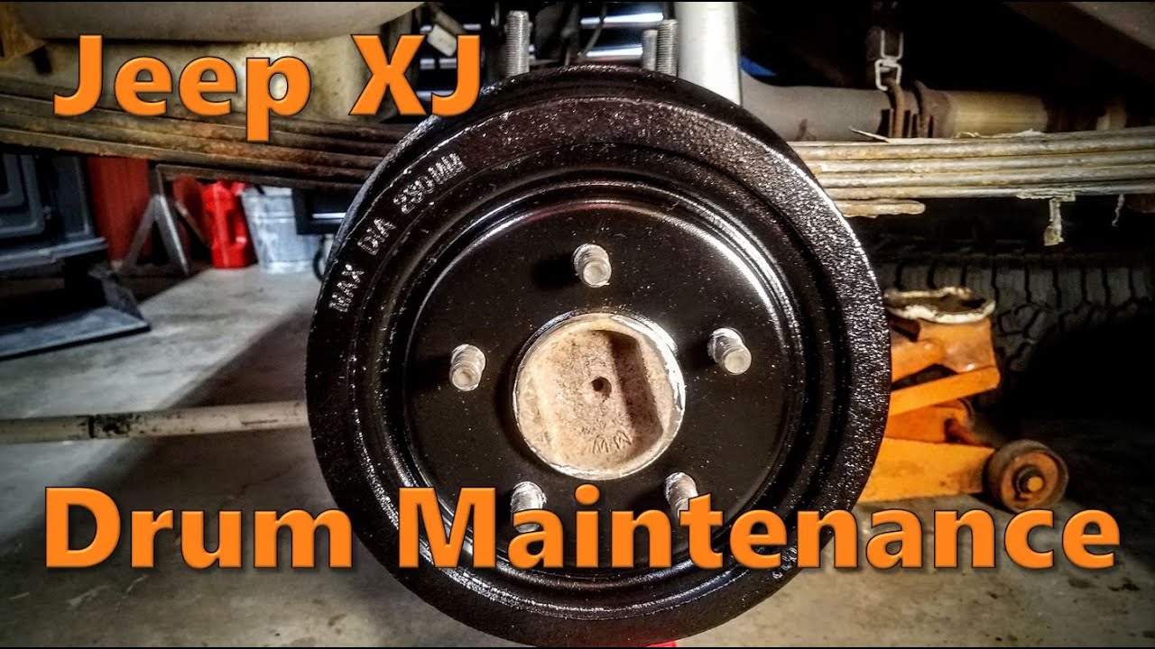 How to Maintenance Drum Brakes | Jeep Cherokee XJ