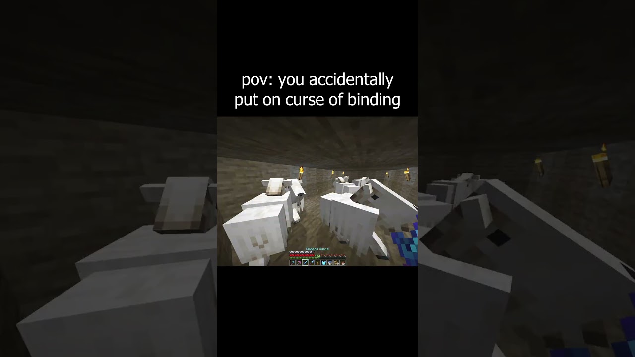 pov: you accidentally put on curse of binding