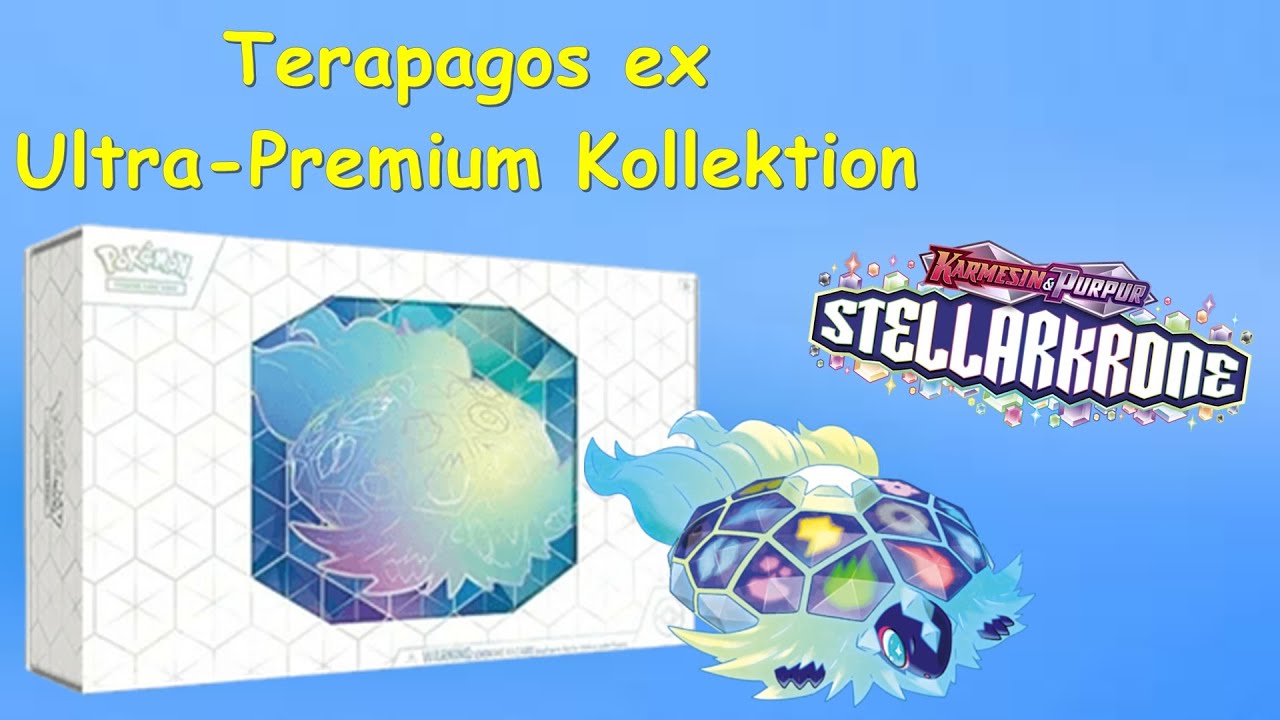Terapagos ex Ultra-Premium Kollektion | Pokemon TCG Unboxing