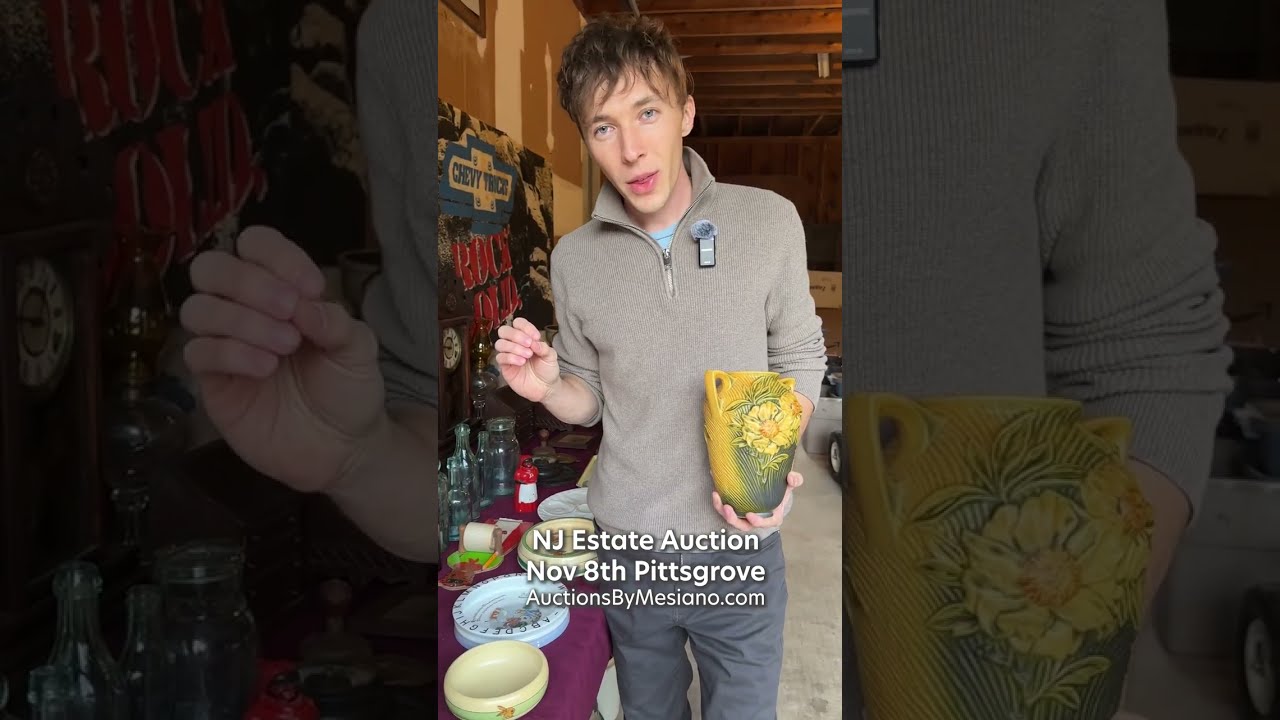 Pottery & Glass Preview - Nov, 8th 2025 Estate Liquidation Auction Pittsgrove NJ