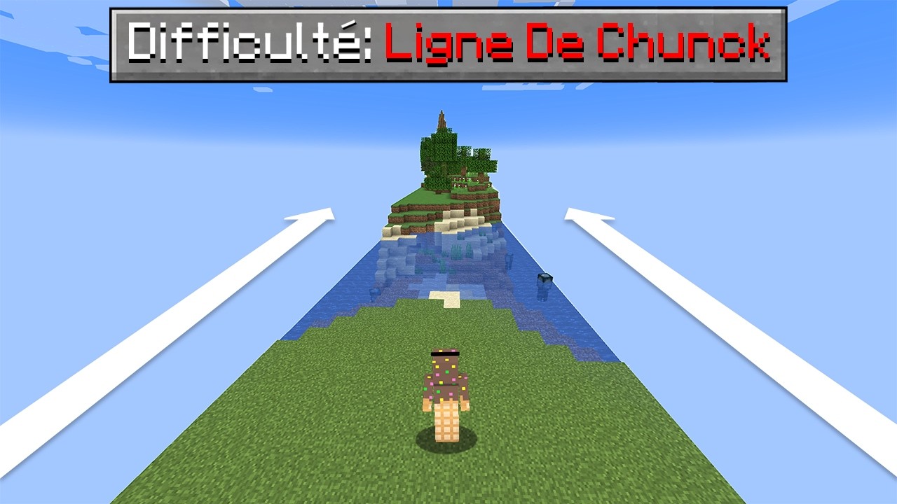 Finir Minecraft mais je suis bloqué sur une LIGNE de CHUNK..