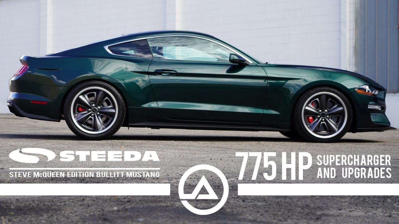 775 hp Supercharged Bullitt Mustang Steve McQueen Edition from Steeda