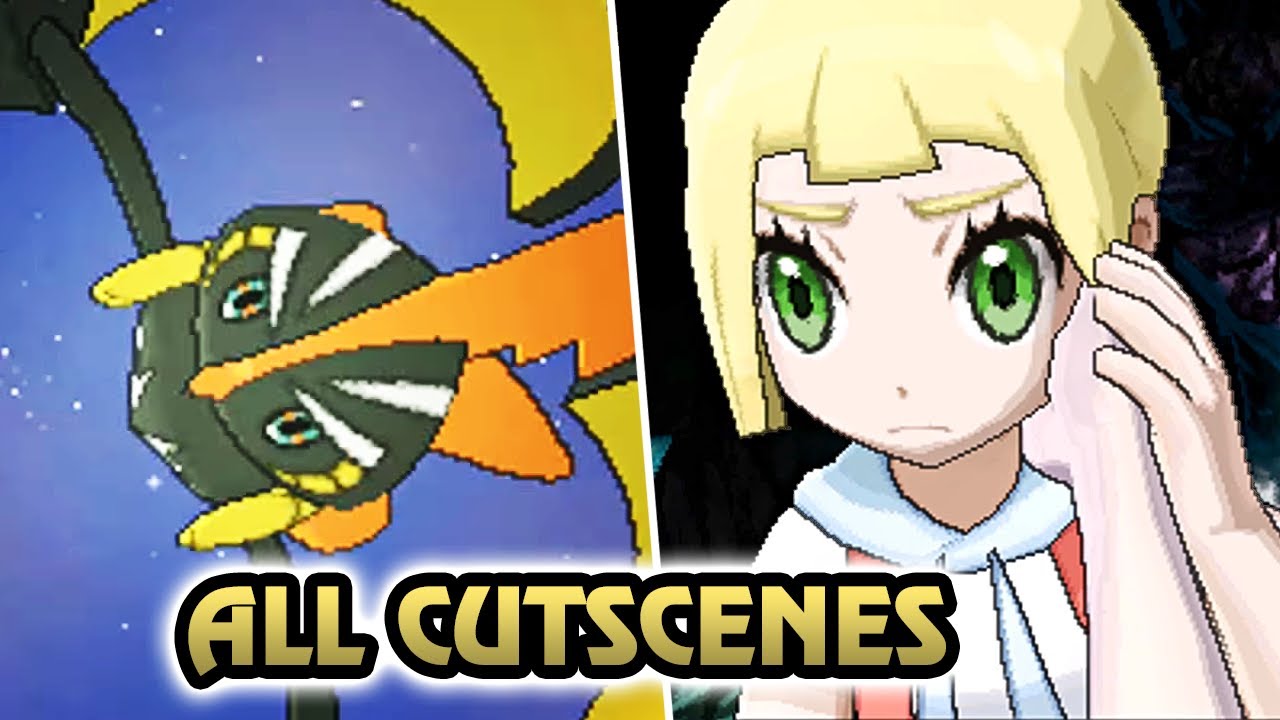 Pokémon Sun and Moon - All Cutscenes (HQ)