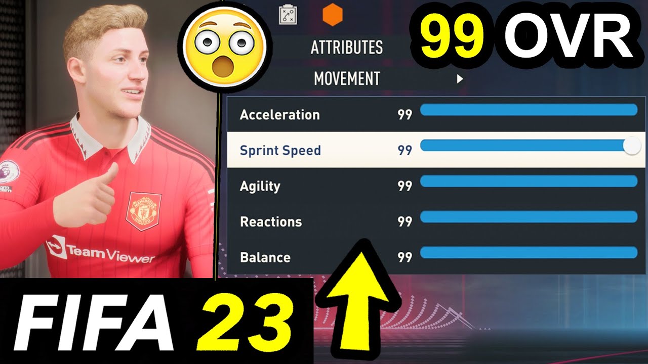Я СОЗДАЛ ИГРОКА С РЕЙТИНГОМ 99 В FIFA 23 — ЭТО БЕЗУМИЕ! 😲