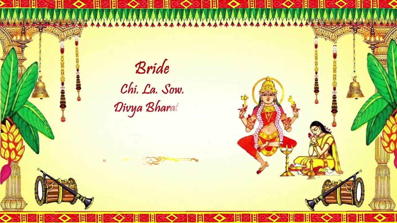 Eng Bapu Art Wedding Invitation P1879