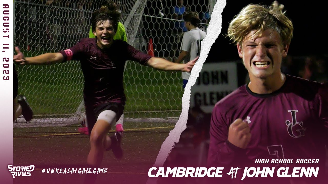John Glenn ⚽️ Dazzles in Season Opening Win vs Cambridge