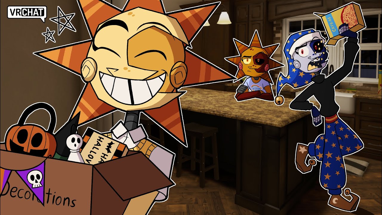 Sun Wants To Throw A HALLOWEEN Party! In VRChat