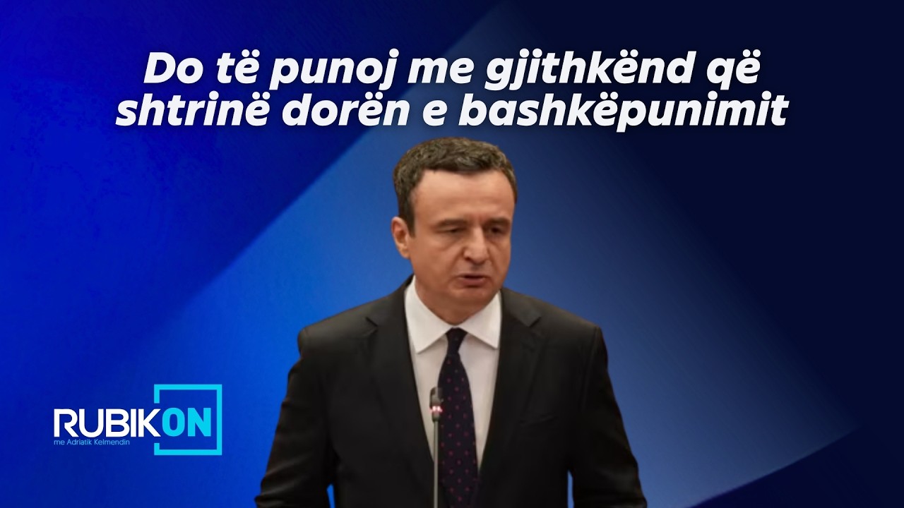 Kurti gjatë prezantimit të ekspozesë: Do të punoj me gjithkënd që shtrinë dorën e bashkëpunimit