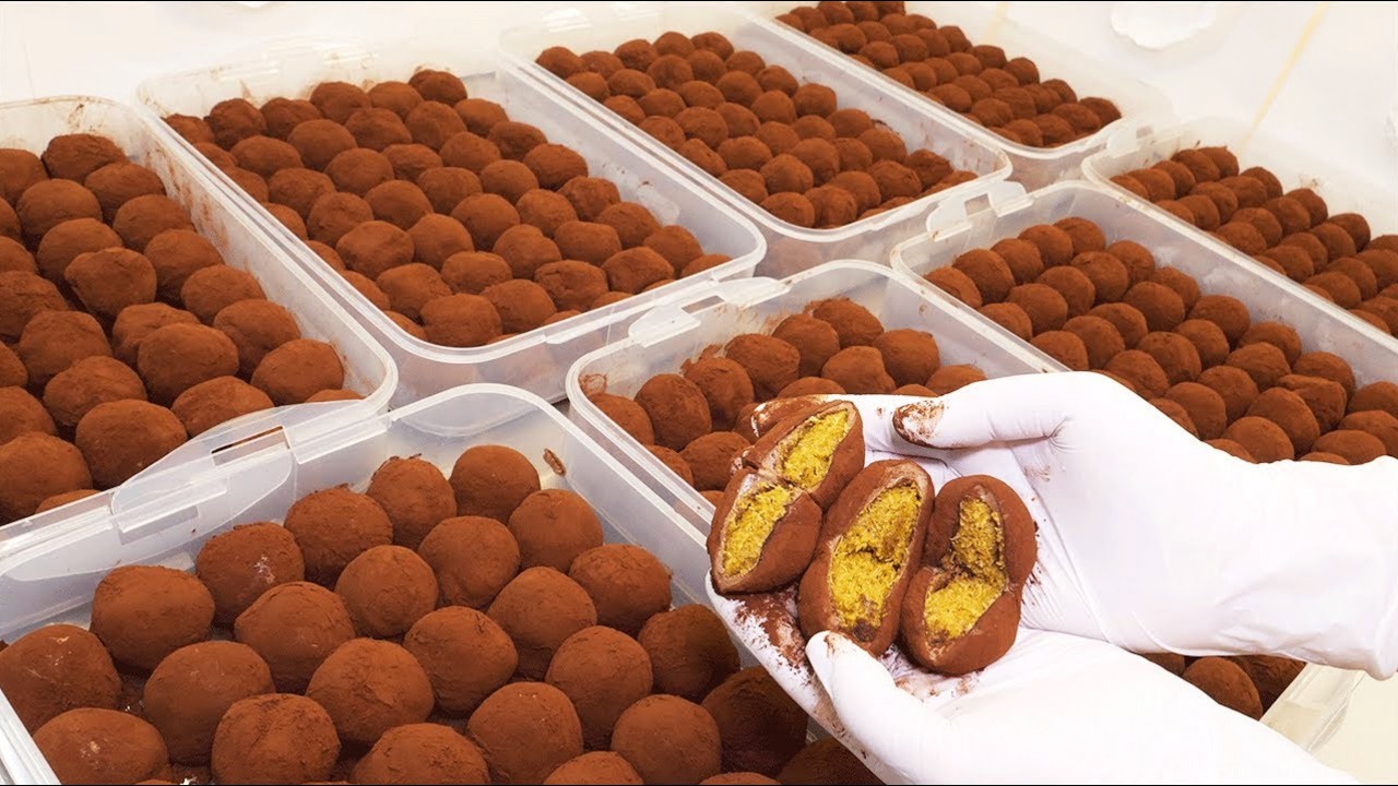 Dubai Chewy Cookies, a popular Korean snack! Even Korean idols are obsessed with them / Korea Food!