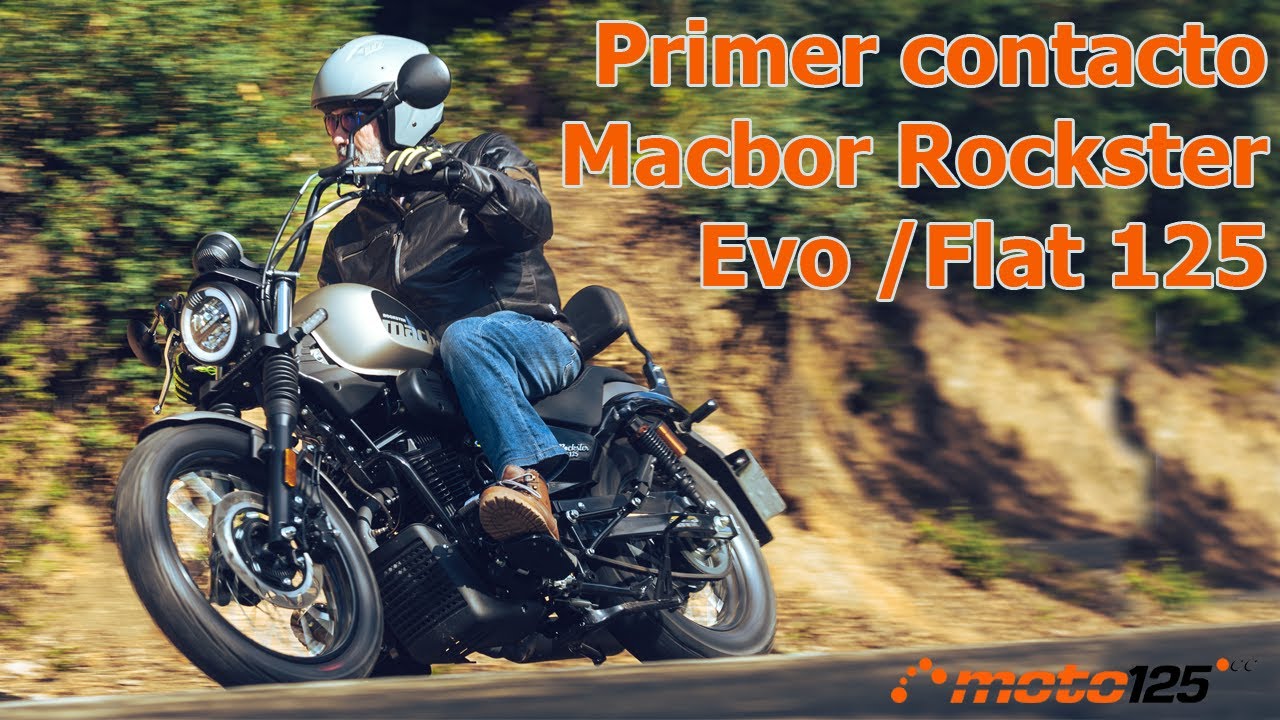Primer contacto - Macbor Rockster Evo /Flat 125