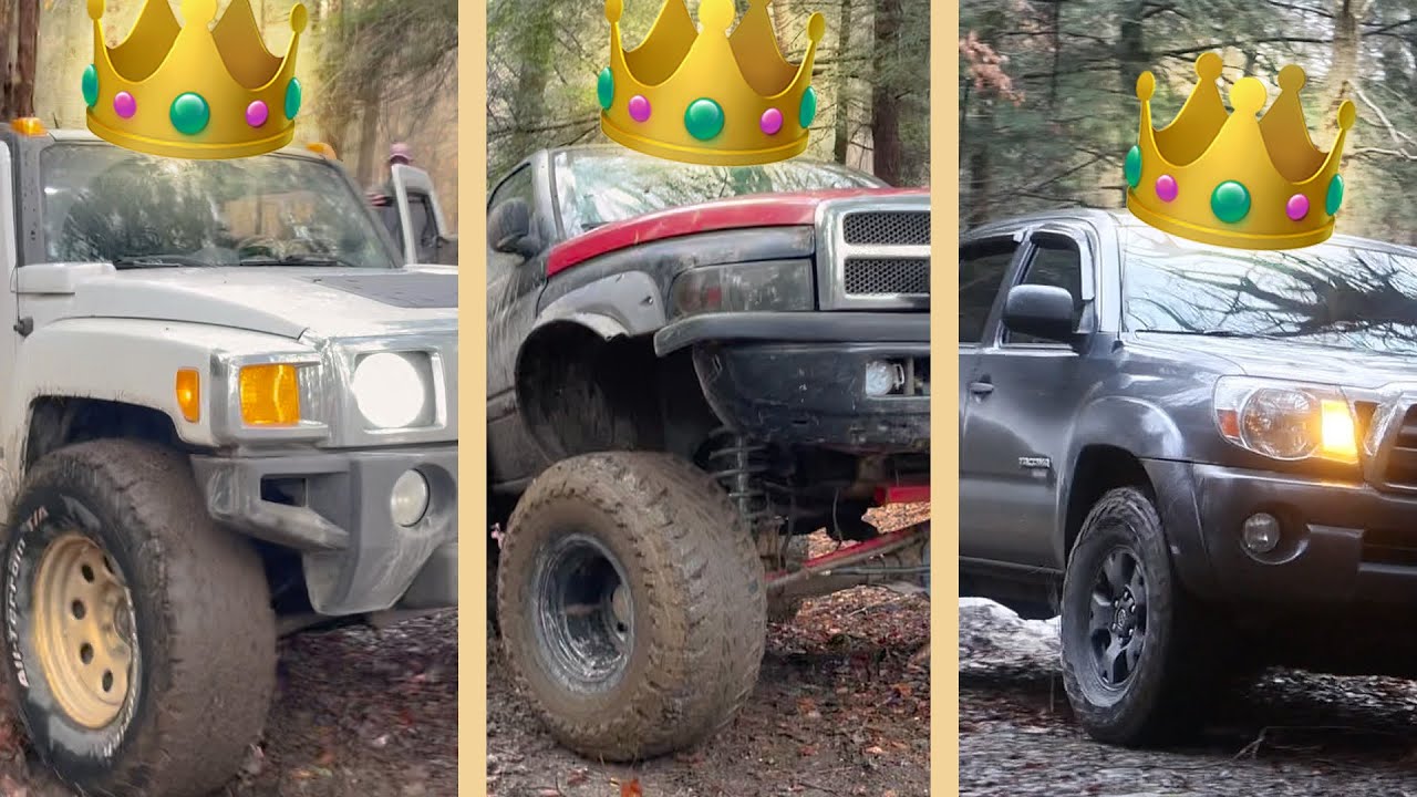 Tacoma VS Hummer VS Dodge