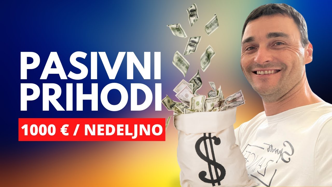 9 Ideja za pasivne prihode - Kako zaradjujem 4-cifre nedeljno