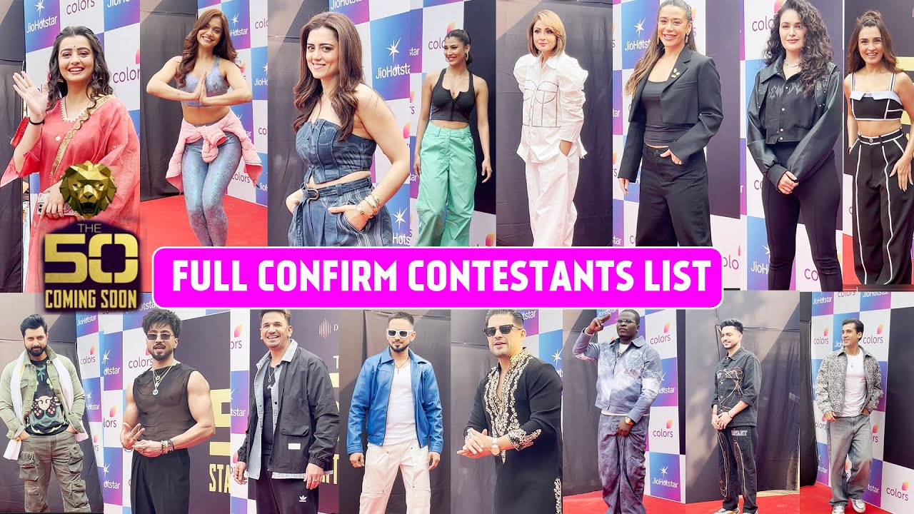 The 50 Palace Welcomes Its Warriors As Contestants Enter The House |Urvashi,Chahat, Prince, Mr Faisu
