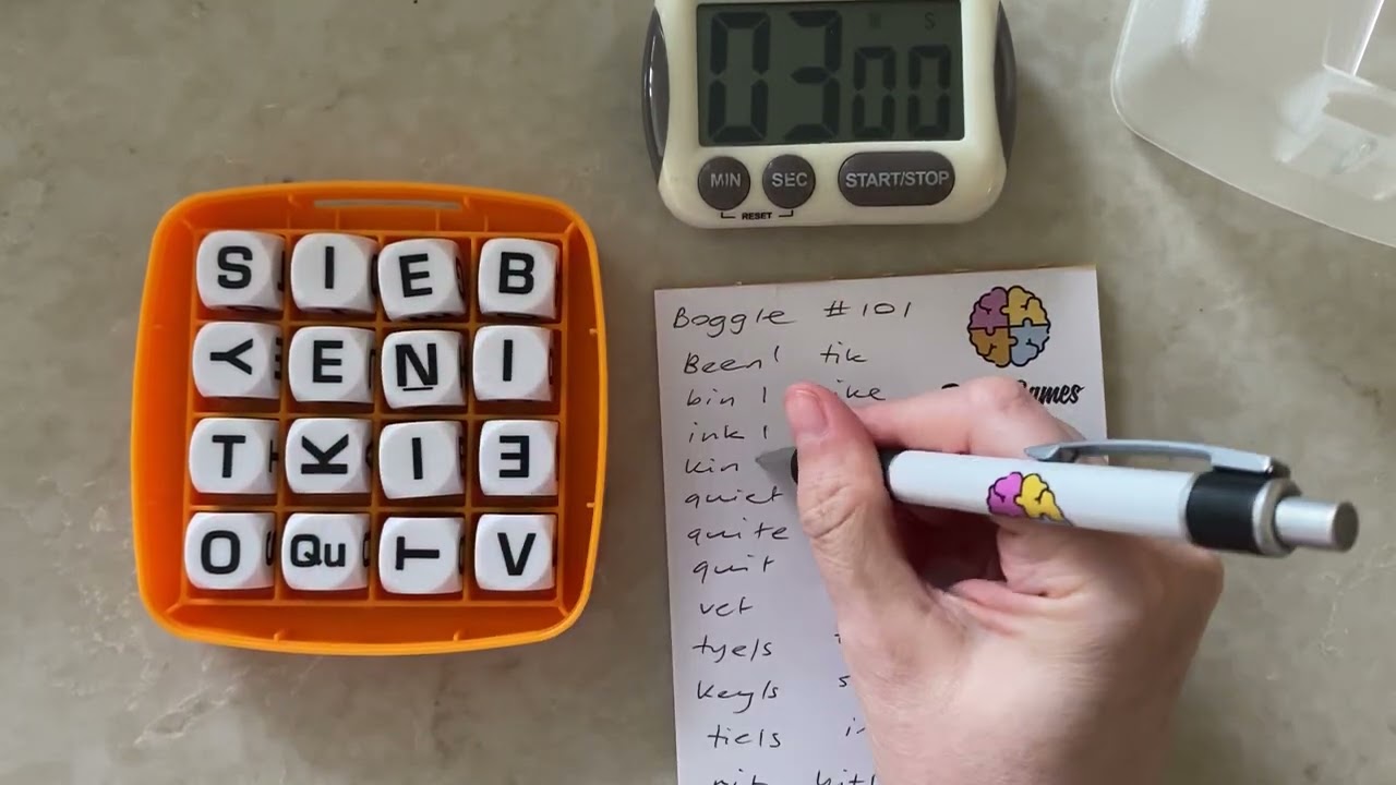 Boggle Game #101