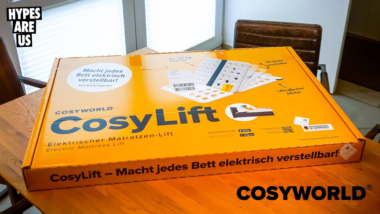 Cosyworld: CosyLift Unboxing - Wir packen ihn aus.