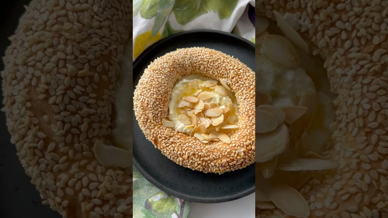 Recipes from the heart, episode 10: Almond dip (Amigdalosalata) with burnt butter & toasted almonds